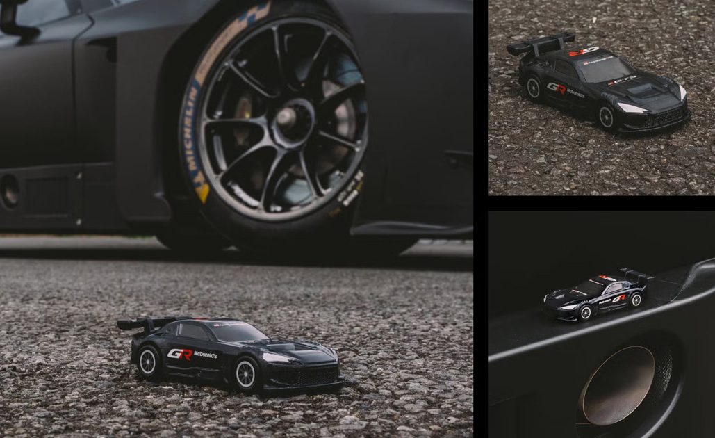 Toyota's GR GT3 Race Car Is Heading to McDonald's as a Happy Meal Toy