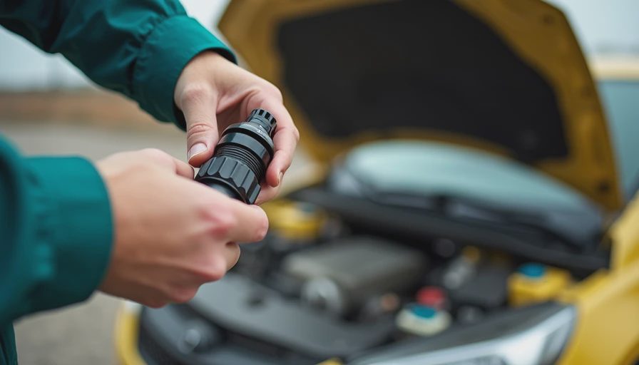 Visual context for spark plug socket