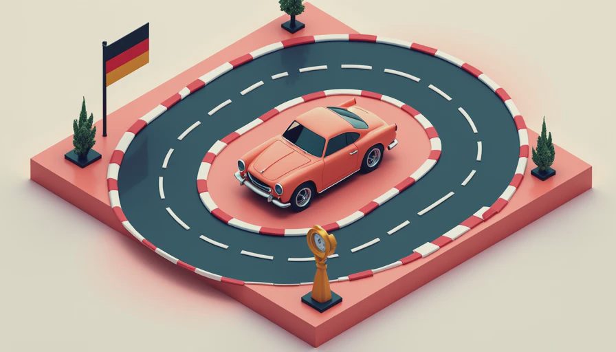 Illustration for ford gt40 nurburgring time